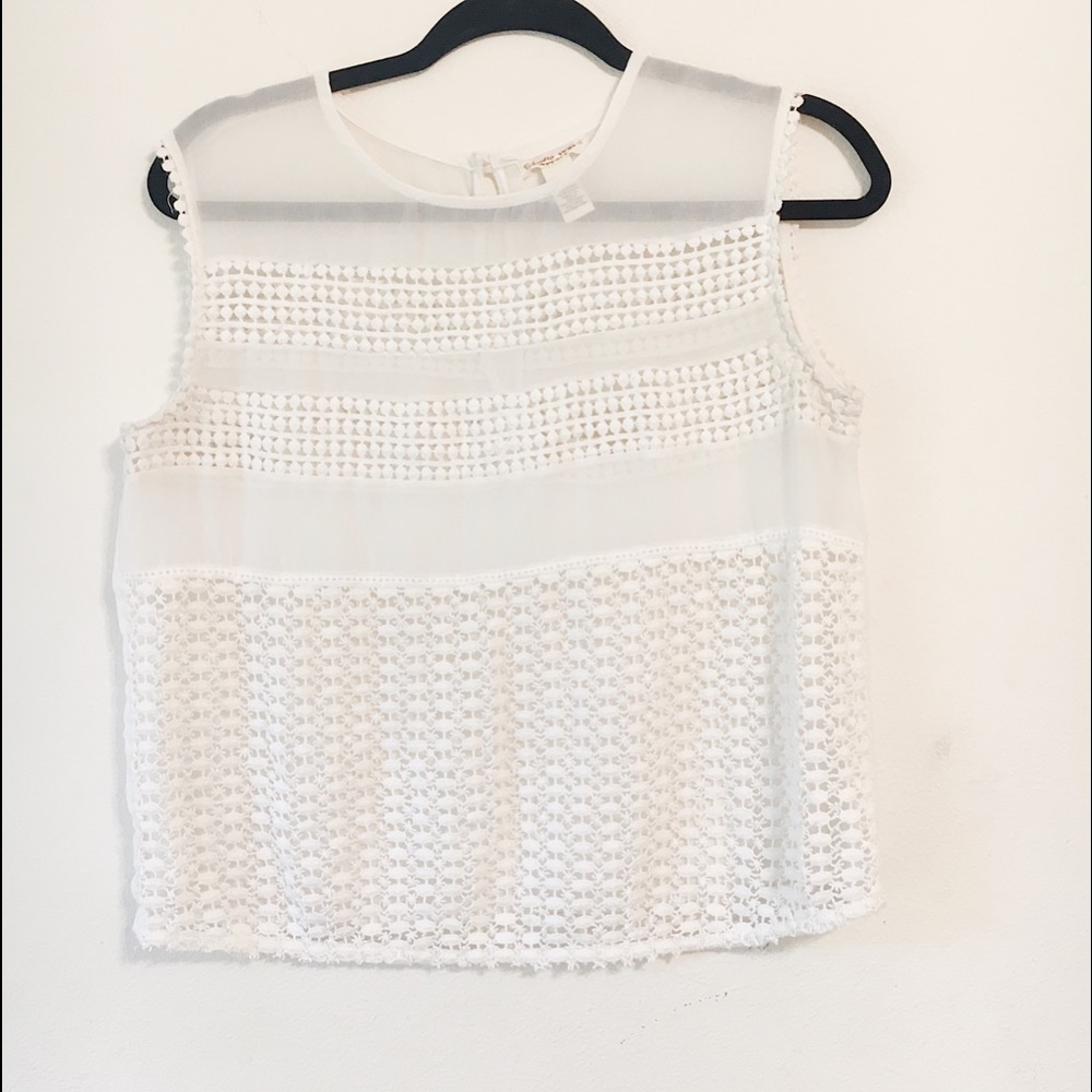 Studio West Apparel white blouse, Large